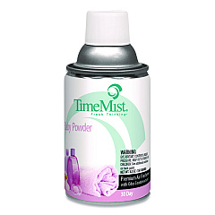 TimeMist Premium Metered Air Freshener Refill, Baby Powder, 5.3 oz Aerosol Spray (1042686EA)