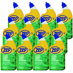 Zep Acidic Toilet Bowl Cleaner, Mint, 32 oz Bottle, 12/Carton (ZUATBC32)