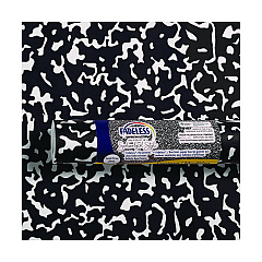 Pacon Fadeless Paper Roll, 50 lb Weight, 47.25" x 50 ft, White/Black (P0040125)