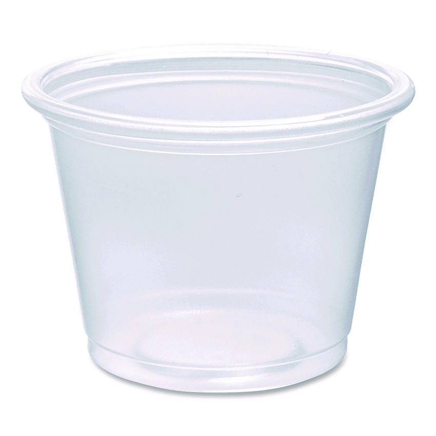 Dart Conex Complements Portion/Medicine Cups, 5.5 oz, Translucent, 125/Bag, 20 Bags/Carton (550PC)