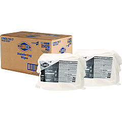 Clorox Disinfecting Wipes, Fresh Scent, 7 x 8, 700/Bag Refill, 2/Carton (31428)