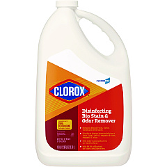 Clorox Disinfecting Bio Stain and Odor Remover, Fragranced, 128 oz Refill Bottle (31910EA)