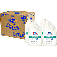 Clorox Healthcare Spore Defense, Open System, 1 gal Bottle, 4/Carton (32409)