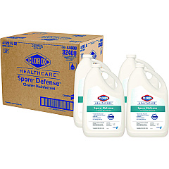 Clorox Healthcare Spore Defense, Open System, 1 gal Bottle, 4/Carton (32409)