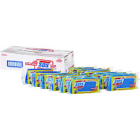S.O.S. All Surface Scrubber Sponge, 2.5 x 4.5, 0.9" Thick, Dark Blue, 12/Carton (91017)