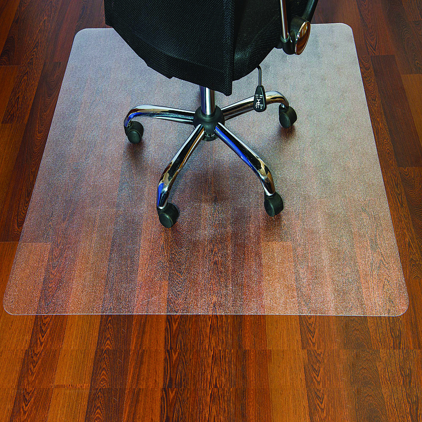 Floortex Cleartex Ultimat Polycarbonate Chair Mat for Hard Floors, 48 x 60, Clear (ER1215219ER)