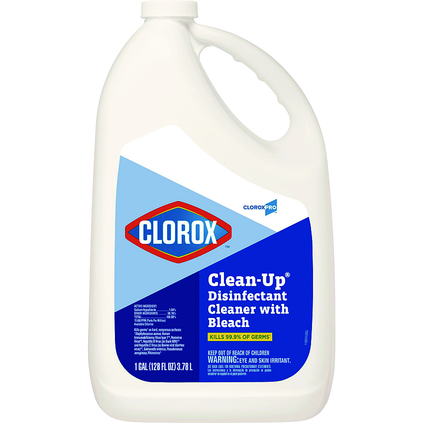 Clorox Pro Clorox Clean-up, Fresh Scent, 128 oz Refill Bottle (35420EA)