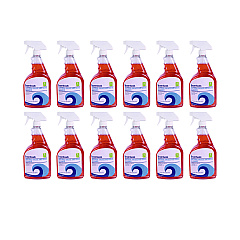 Boardwalk Green Natural Grease and Grime Cleaner, 32 oz Spray Bottle, 12/Carton (BWK47612)
