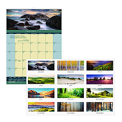 House of Doolittle Earthscapes Recycled Monthly Wall Calendar, Color Landscape Photography, 12 x 16.5, White Sheets, 12-Month (Jan-Dec): 2023 (362)