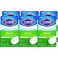 Clorox Automatic Toilet Bowl Cleaner, 3.5 oz Tablet, 2/Pack, 6 Packs/Carton (30024CT)