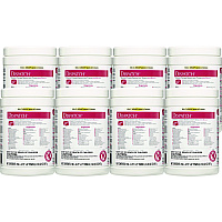 Clorox Healthcare Dispatch Cleaner Disinfectant Towels, 6.75 x 8, Unscented, 150/Canister, 8 Canisters/Carton (69150)