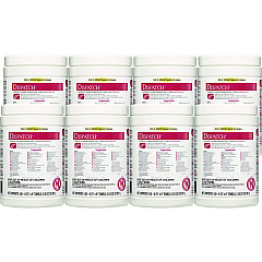 Clorox Healthcare Dispatch Cleaner Disinfectant Towels, 6.75 x 8, Unscented, 150/Canister, 8 Canisters/Carton (69150)