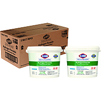Clorox Healthcare Hydrogen Peroxide Cleaner Disinfectant Wipes, 11 x 12, Unscented, White, 185/Canister, 2 Canisters/Carton (30826)