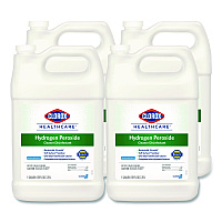 Hydrogen-Peroxide Cleaner/Disinfectant, 1 gal Bottle, 4/Carton