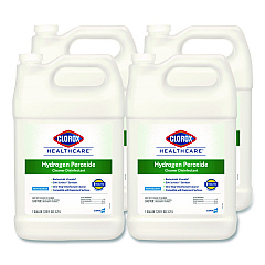 Hydrogen-Peroxide Cleaner/Disinfectant, 1 gal Bottle, 4/Carton