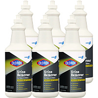 Clorox Urine Remover for Stains and Odors, 32 oz Pull top Bottle, 6/Carton (31415)