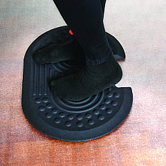 Floortex AFS-TEX 2000X Anti-Fatigue Mat, Bespoke, 16 x 24, Black (FCA21624XBK)