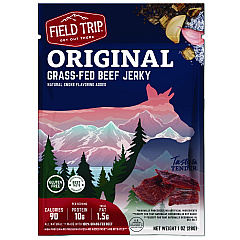Field Trip Beef Jerky, Original, 1 oz Bag, 12 Bags/Carton (FLD00503)