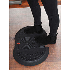 Floortex AFS-TEX 4000 Anti-Fatigue Mat, Rectangular, 20 x 30, Midnight Black (FCA42030XBK)