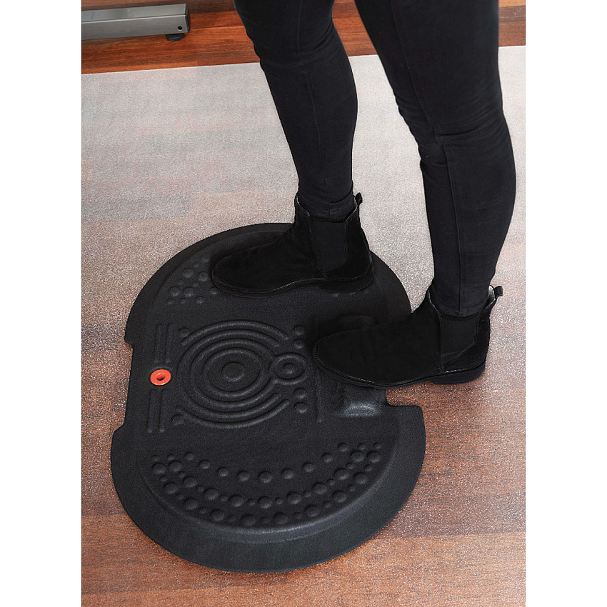Floortex AFS-TEX 4000 Anti-Fatigue Mat, Rectangular, 20 x 30, Midnight Black (FCA42030XBK)
