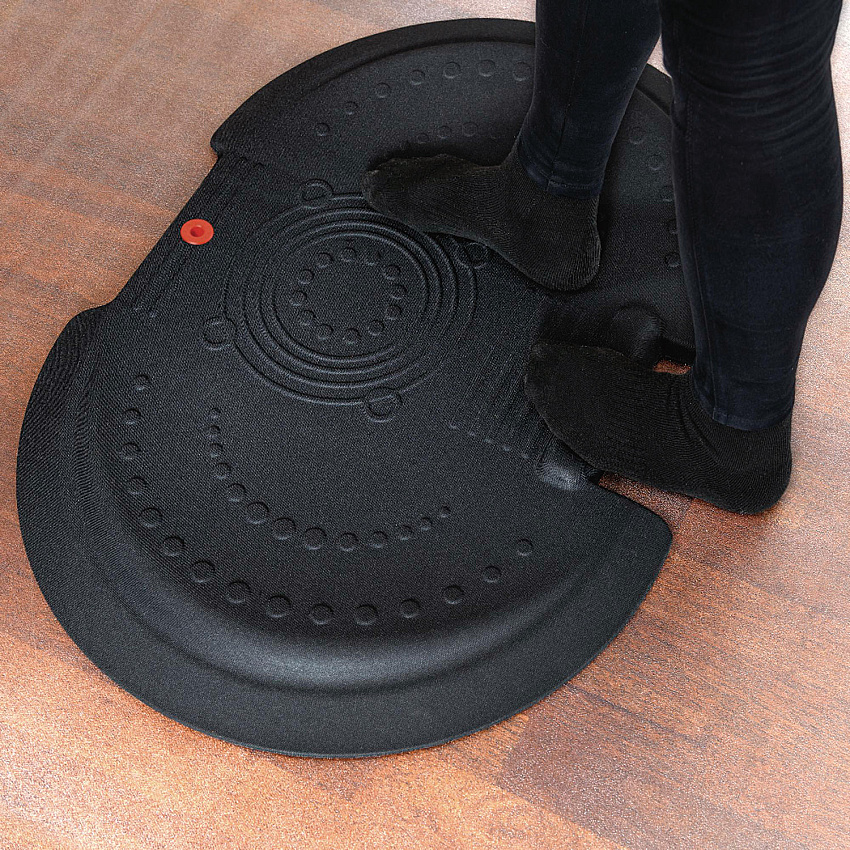 Floortex AFS-TEX 5000 Anti-Fatigue Mat, Bespoke, 26 x 36, Midnight Black (FCA5XBK2535)