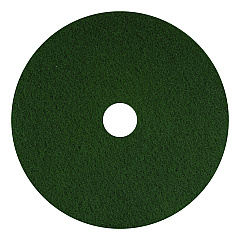 Americo Scrubbing Pads, 16" Diameter, Green, 5/Carton (400316)