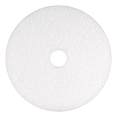 Americo Polishing Pads, 18" Diameter, White, 5/Carton (401218)