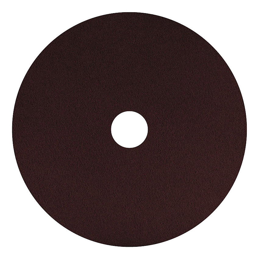Americo EcoPrep EPP Specialty Pads, 15" Diameter, Maroon, 10/Carton (420715)