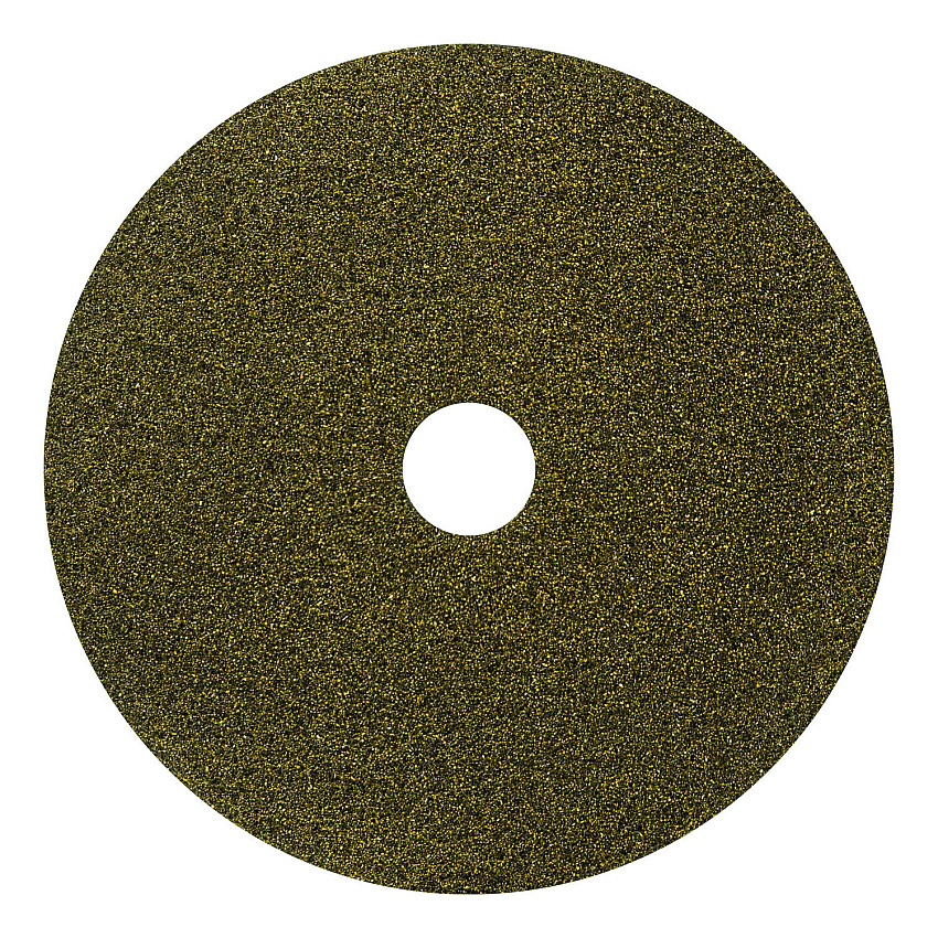 Americo Black Diamond 1500 Grit Diamond Pad, 20" Diameter, Black/Yellow, 2/Carton (442320)