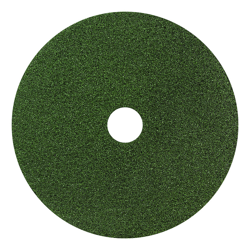 Americo Black Diamond 3000 Grit Diamond Pad, 17" Diameter, Black/Green, 2/Carton (442417)
