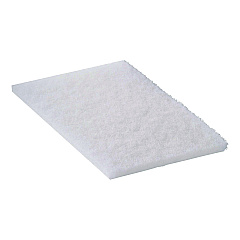 Americo #92-98 Light Duty Hand Pad, 6 x 9, White, 20/Pack, 3 Packs/Carton (510160)