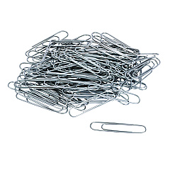 Universal Paper Clips, Jumbo, Silver, 100 Clips/Box, 10 Boxes/Pack (UNV72220)