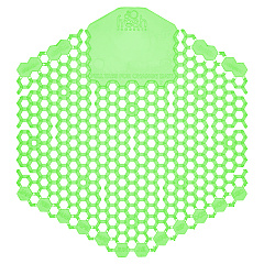 Fresh Products Wave 3D Urinal Deodorizer Screen, Cucumber Melon Scent, Green, 10/Box (3WDS60CME)