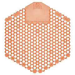 Fresh Products Wave 3D Urinal Deodorizer Screen, Mango Scent, Orange, 10/Box (3WDS60MAN)