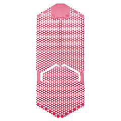 Fresh Products Tsunami, Urinal Screen, Spiced Apple, 5.22 oz, Red, 6/Carton (TSU6SA)
