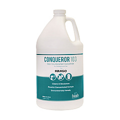 Fresh Products Conqueror 103 Odor Counteractant Concentrate, Mango, 1 gal Bottle, 4/Carton (1WBMG)