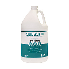 Fresh Products Conqueror 103 Odor Counteractant Concentrate, Springtime, 1 gal Bottle, 4/Carton (1WBST)