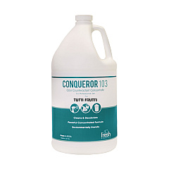 Fresh Products Conqueror 103 Odor Counteractant Concentrate, Tutti-Frutti, 1 gal Bottle, 4/Carton (1WBTU)