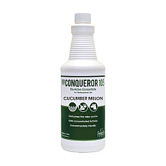 Fresh Products Bio Conqueror 105 Enzymatic Odor Counteractant Concentrate, Cucumber Melon, 1 qt Bottle, 12/Carton (1232BWBCMF)