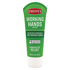 O'Keeffe's Working Hands Cream, 3 oz Tube, Unscented (K0290001)