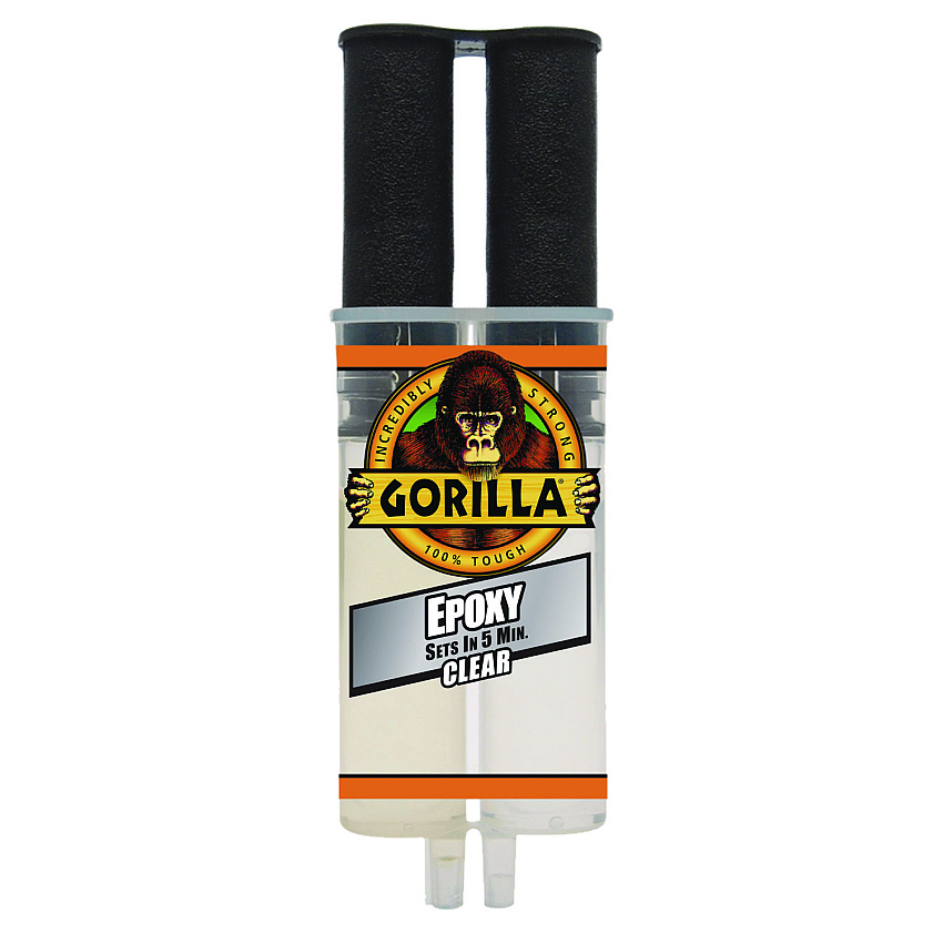Gorilla Epoxy, 0.85 oz, Dries Clear (4200101)