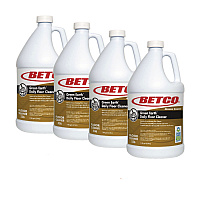 Betco Green Earth Daily Floor Cleaner, Unscented, 1 gal Bottle, 4/Carton (5360400)