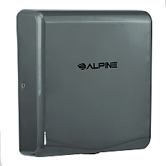 Alpine Willow Commercial 120V Automatic Hand Dryer, 3.93 x 11.25 x 12.63, Stainless Steel, Gray (ALP40510GRY)