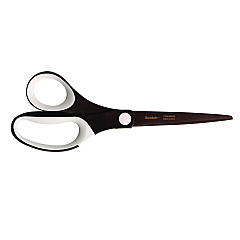 Scotch Ultra Edge Titanium Standard Scissors, 8" Long, Black/White (1468TNSMXESF)