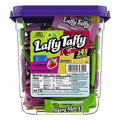 Nestle Laffy Taffy Assorted Pack, 49.3 oz Tub (FER42356)