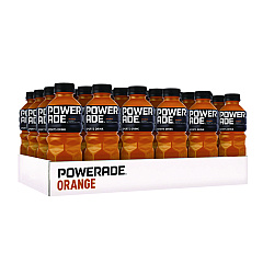 Powerade Sports Drink, Orange, 20 oz Bottle, 24/Pack (049000032789)