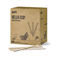 Perk Wood Stirrer, 5.5", 1,000/Pack (PK61996)