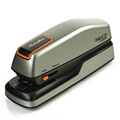 Swingline Optima Grip Electric Stapler, 20-Sheet Capacity, Black/Silver (48207)