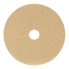 Boardwalk Burnishing Floor Pads, 19" Diameter, Tan, 5/Carton (BWK4019ULT)