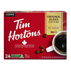 Tim Hortons K-Cup Pods Original Blend, 24/Box (1281)